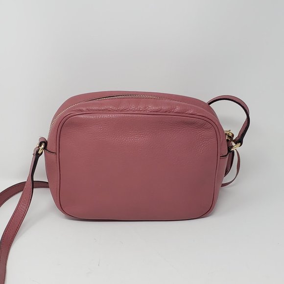 Auth Gucci Soho Disco Camera Leather Crossbody Bag - Picture 3 of 15